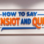 how to say bensiot and quint