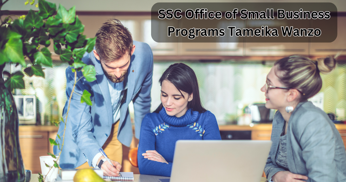 ssc office of small business programs tameika wanzo