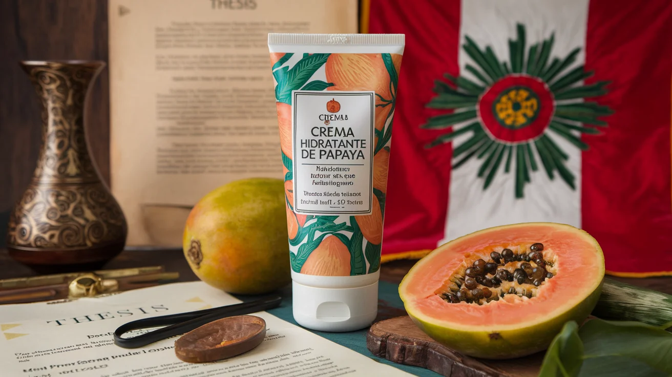 crema hidratante de papaya en peru tesis doctoral