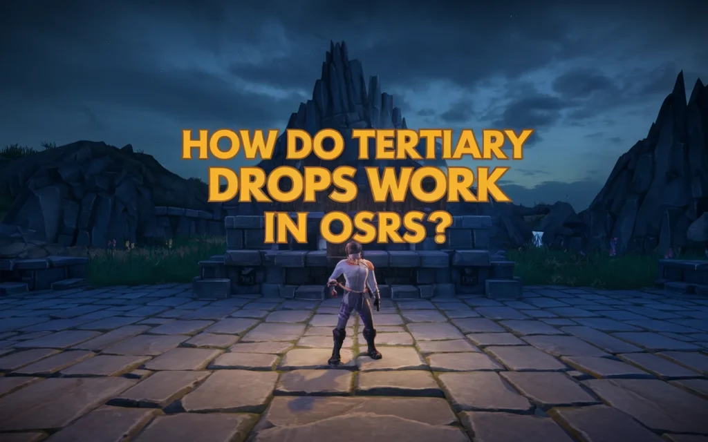 how do tertiary drops work in osrs